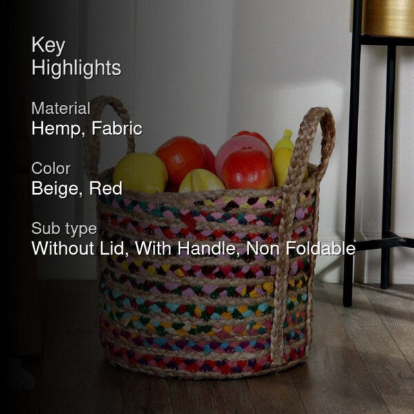 Alma Natural Fiber Basket Alma Natural Fiber Basket