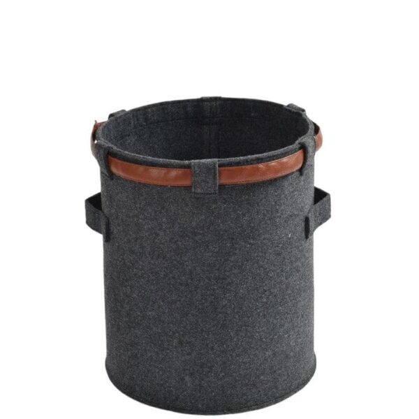 Anise Felt Storage Basket Anise Felt Storage Basket