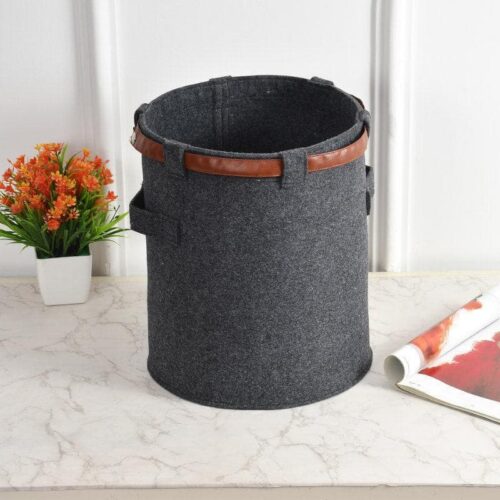Anise Felt Storage Basket