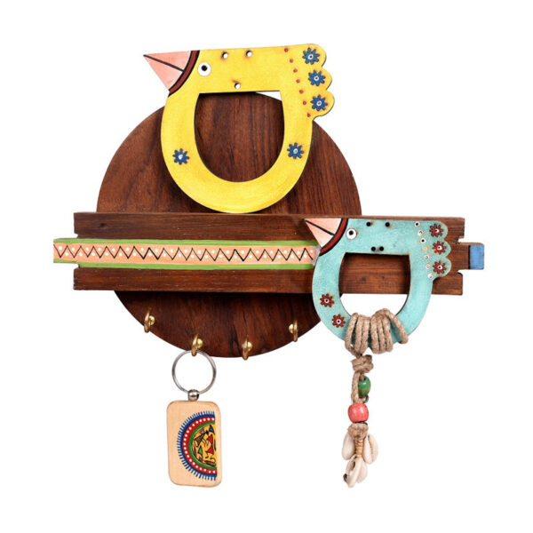 Beak Beauty Handcrafted Tribal Key Holder Beak Beauty Handcrafted Tribal Key Holder