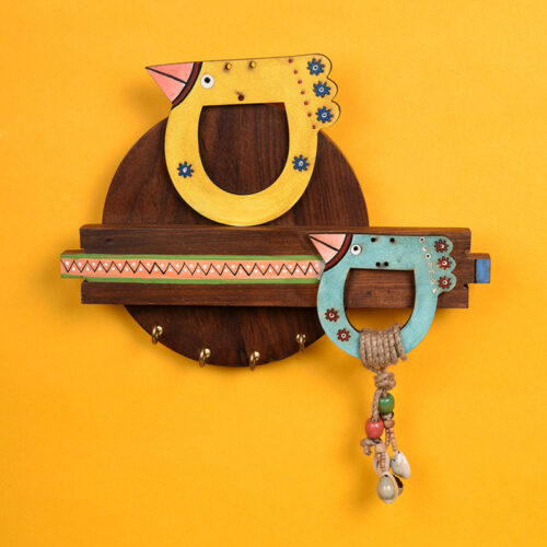 Beak Beauty Handcrafted Tribal Key Holder