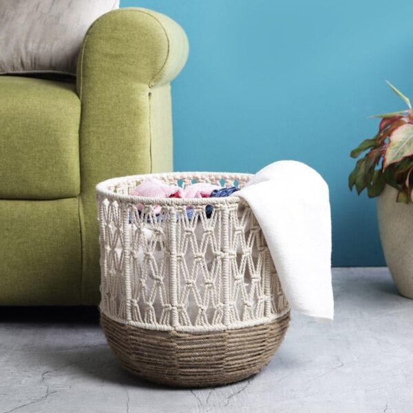 Beda Boho Macrame Basket