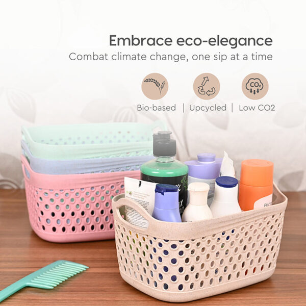 Bio Cove Storage Basket - Set Of Four Bio Cove Storage Basket - Set Of Four