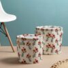 Blossom Space Storage Basket - Set Of Two Blossom Space Storage Basket - Set Of Two
