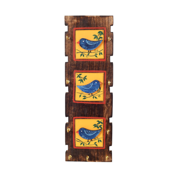 Blue Chidiya Key Holder