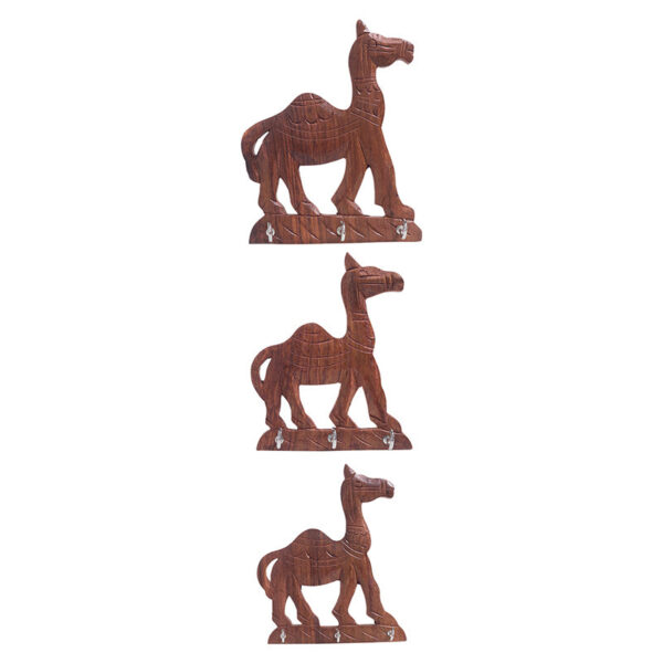 Camel Safari Key Holder - Set Of Three