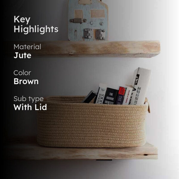 Cappucino Storage Basket - Beige