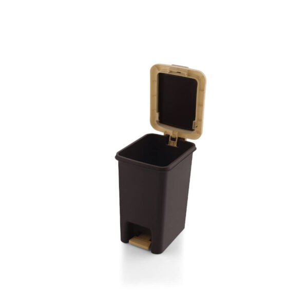 Empto Pedal Dustbin - Brown