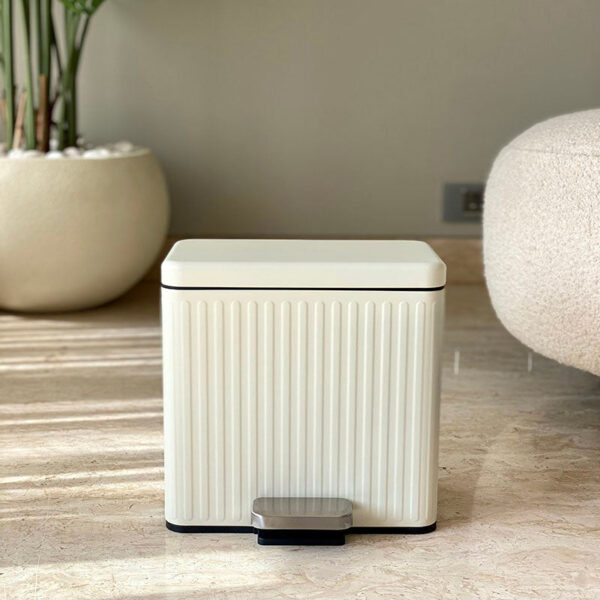 Enduro Metal Dust Bin With Pedal