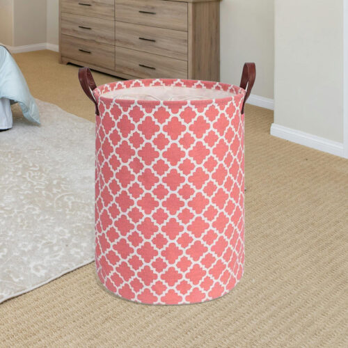 Entara Laundry Basket - Pink