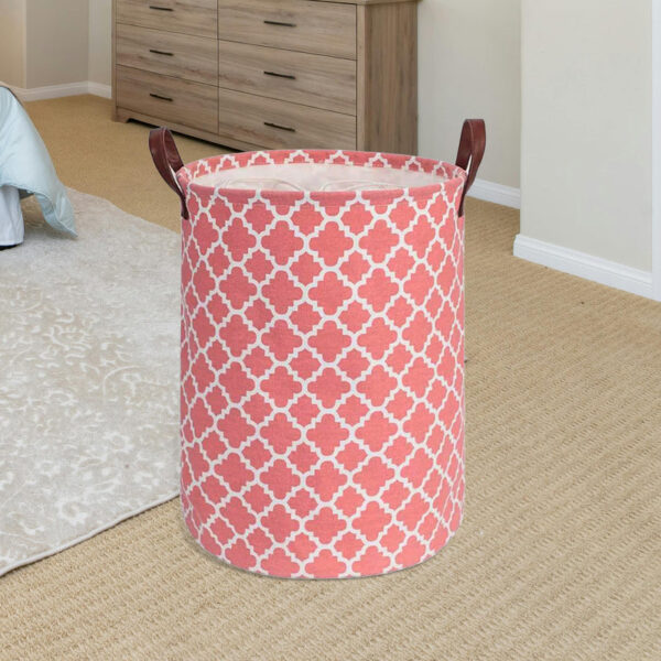 Entara Laundry Basket - Pink