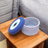 Evil Eye Storage Basket With Lid Evil Eye Storage Basket With Lid