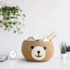 Happy Bear Multipurpose Basket- Beige