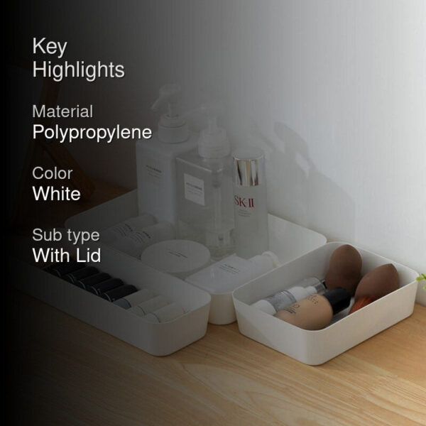 Hiba Storage Tray - Set Of Three Hiba Storage Tray - Set Of Three