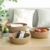 Latte Storage Basket - Set Of Three Latte Storage Basket - Set Of Three