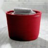 Lyricia Laundry Basket - Red