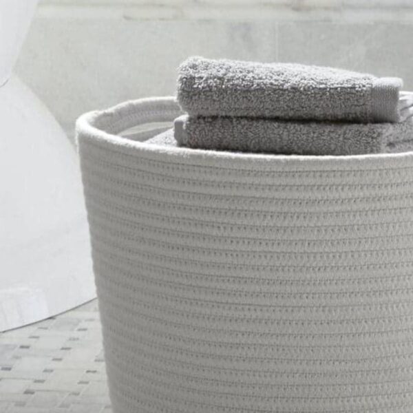 Lyricia Laundry Basket - White