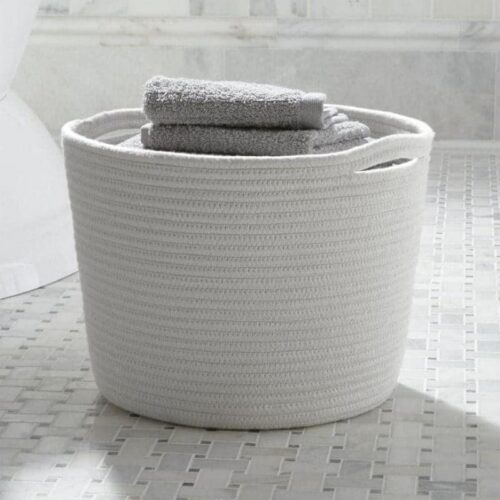 Lyricia Laundry Basket - White Lyricia Laundry Basket - White