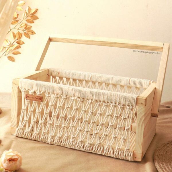 Millie Handcrafted Organizer Basket