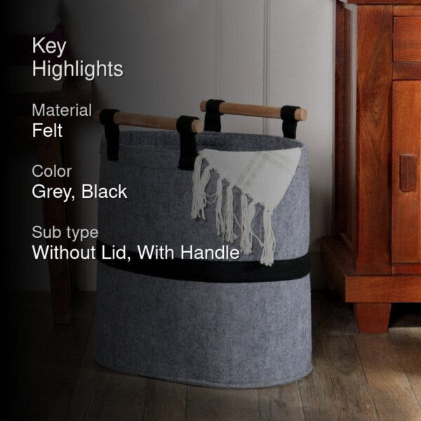 Rayah Felt Storage Basket