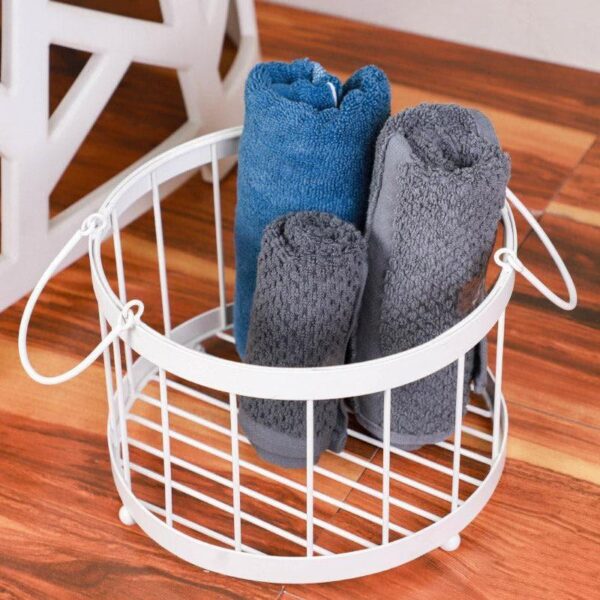 Round Tidy Trove Laundry Basket
