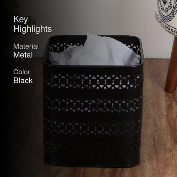Shiza Metal Dustbin