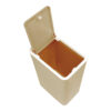 Trev Dust Bin (Beige) - Set Of Two