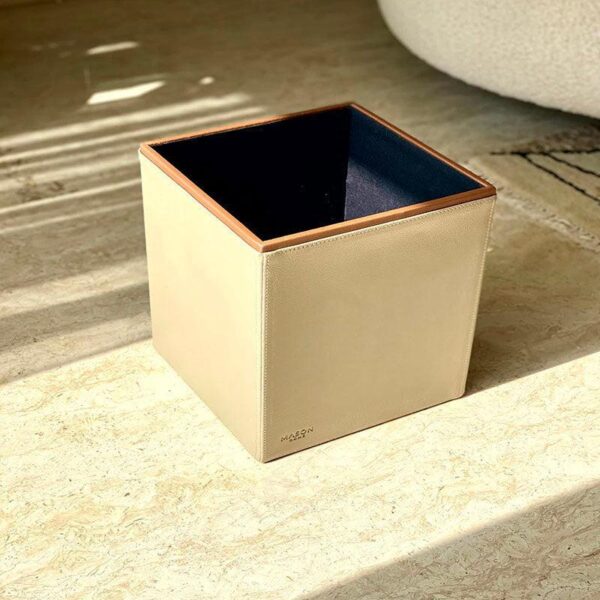 Urban Faux Leather Dust Bin