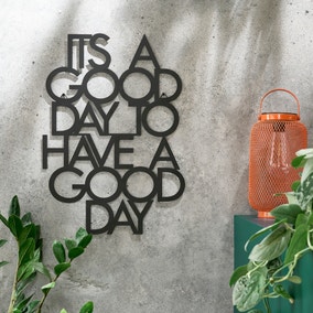 Elements Good Day Indoor Outdoor Wall Art
