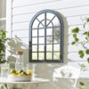 Indoor Outdoor Arched Window Wall Mirror Indoor Outdoor Arched Window Wall Mirror