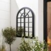 Indoor Outdoor Arched Window Wall Mirror Indoor Outdoor Arched Window Wall Mirror