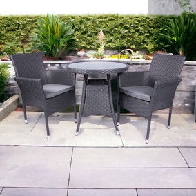 Malaga Outdoor Stacking Bistro Set