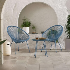 Monaco 2 Seater Egg Chair Bistro Set Monaco 2 Seater Egg Chair Bistro Set