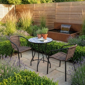 Nassau 2 Seater Bistro Set with San Remo Chairs