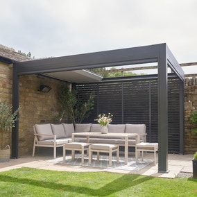 Pacific Lifestyle Aruba Outdoor Corner Seating Set